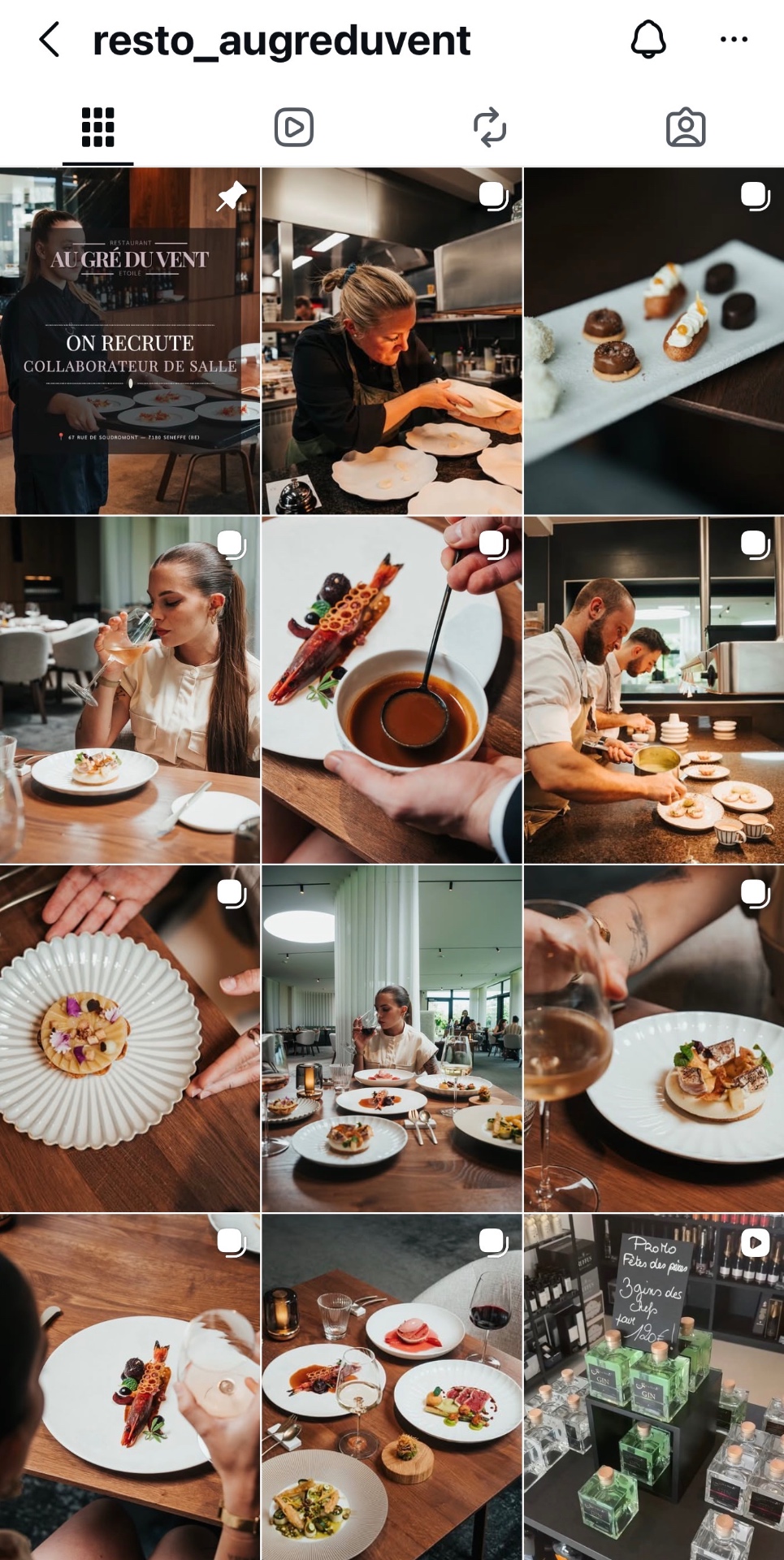 Feed Instagram Au Gré du Vent